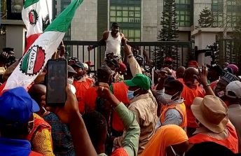 The Nigeria Labour Congress (NLC) Has Staged A Protest - Obaland Magazine