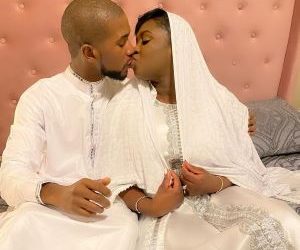 Princess Shyngle shares her wedding picture