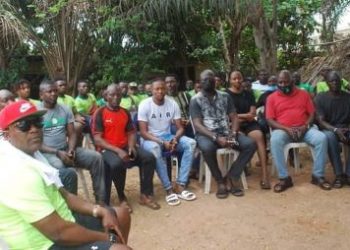 NASARAWA UNITED VISITS  FAMILY OF LATE LOBI STARS’ TEAM MANAGER, BARNABAS IMIENGER 