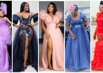 Gorgeous and Dazzling Tulle Styles For Elegant African Ladies