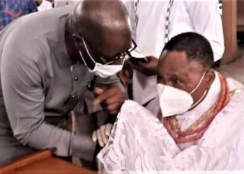 Edo State Governor Celebrated Igbinedion the Esama of Benin Kingdom