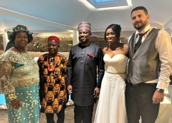 ROME: Ambassador Mfawa Witness the wedding ceremony of the family of Isaac and Mercy Ekezie