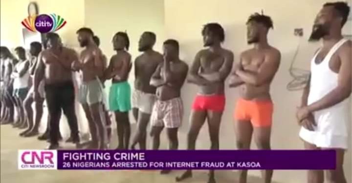 Ghana police arrest Nigerians