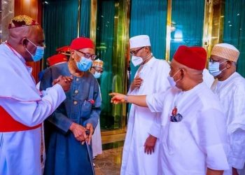 “I will think about your demand for Nnamdi Kanu’s release” – Buhari