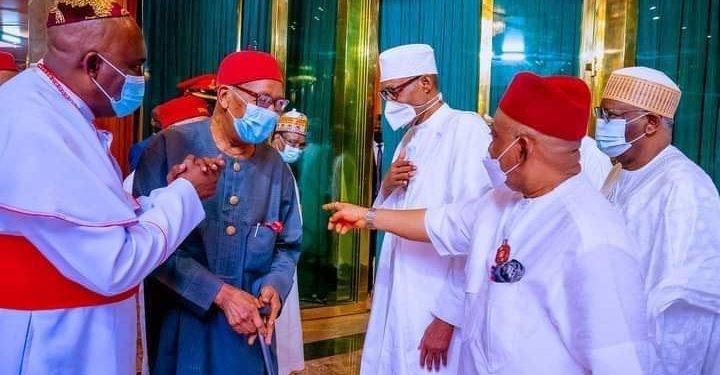 “I will think about your demand for Nnamdi Kanu’s release” – Buhari