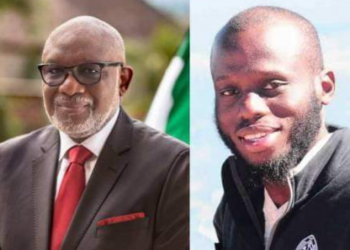 Akeredolu and his son
