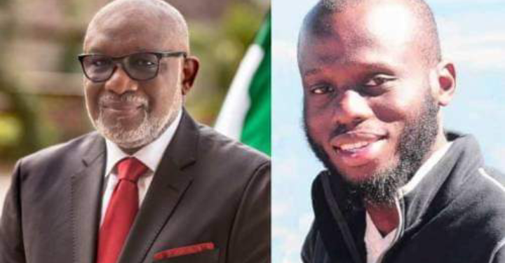 Akeredolu and his son