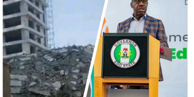 Ikoyi building collapse: Obaseki commiserates with Sanwo-Olu, victims’ families