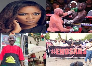 Tiwa Savage s3xtape, #EndSARS, Chiwetalu Agu, other things Nigerians searched for in October
