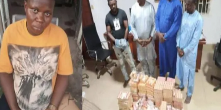 Pregnant Woman Nabbed With 1,441kg skunk in Lagos.