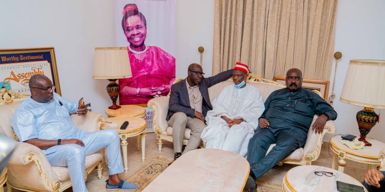 Obaseki, Ibori, Kwankwaso, others pay last respects to Lucky Igbinedion’s mother, Maria