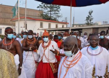 OBA OF BENIN BEGINS ANNUAL IGUE FESTIVAL WITH OTUE – UGIERHOBA RITE