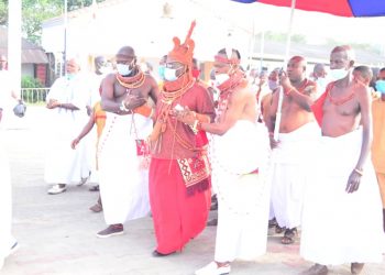 Ugierhoba is a memorial anniversary of Oba’s ancestral fathers