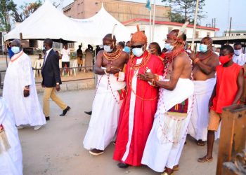 OBA OF BENIN PERFORMS UGIE-IRON RITE,OBA/UGIE IRON 21/12/2021