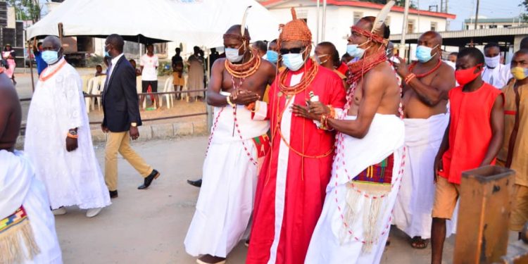 OBA OF BENIN PERFORMS UGIE-IRON RITE,OBA/UGIE IRON 21/12/2021