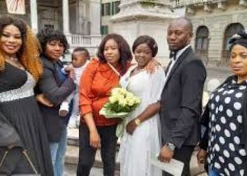 Wedding  ceremony of Evans Osas and Evelyn David took place in Padova , Italy