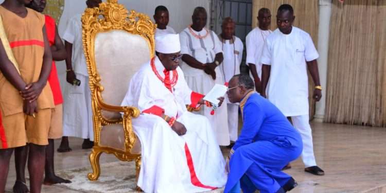 Benin monarch consoles families of train station attack, slain Cop