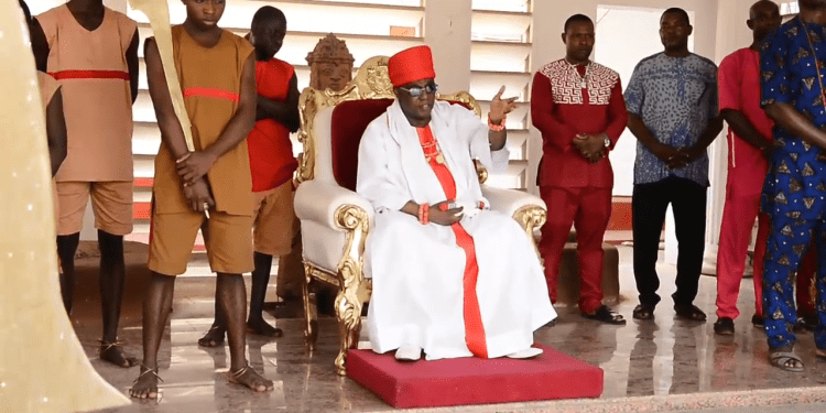 Just in: Oba Ewuare II, Oba of Benin, CFR, has removed Mr Edomwonyi Iduozee Ogiegbaen