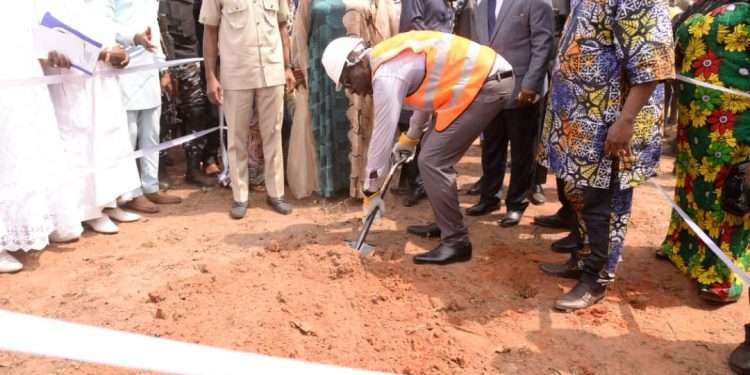 Obaseki officially kicks off construction of the Edo Education Hub.