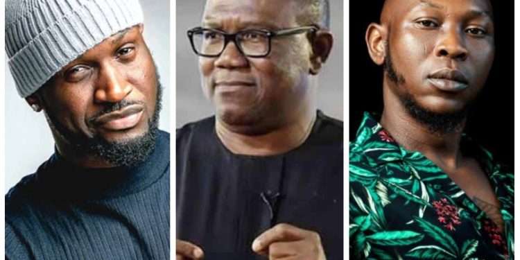 Peter Obi: Seun Kuti and Psquare’s Peter Okoye go head to head.