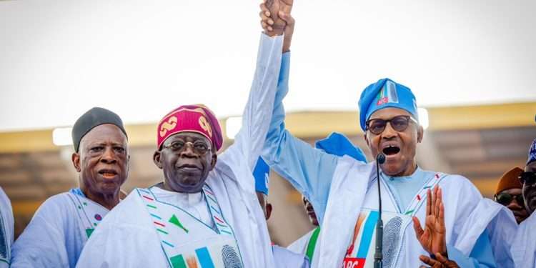 During his speech, Buhari congratulated Tinubu and accused Atiku and Peter Obi of “aggravating” Nigerians.