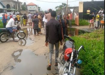 In a Lagos church soakaway, a laborer dies