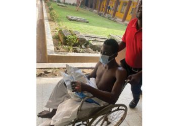 Abuja vagrant shot by vigilantes goes through a medical procedure thirteenth July 2023