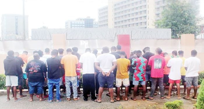 As the EFCC makes 33 arrests, four fraudsters are sentenced to prison