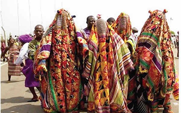 Muslims and Osun masqueraders reach a truce ahead of the Egungun festival on July 14, 2023.