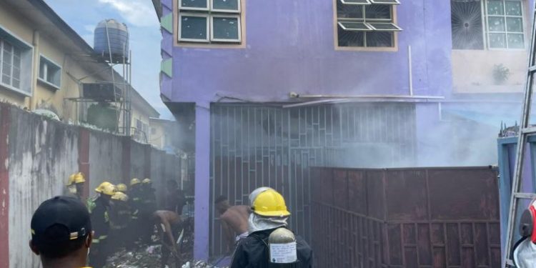 On July 17, 2023, a fire destroyed the Lagos orphanage's home and saved seven children.