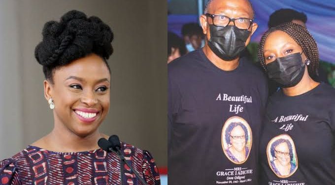 Chimamanda Adichie supports Peter Obi, Datti in court