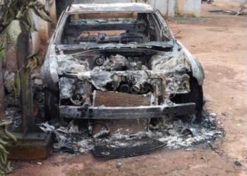 Inhabitants escape as criminals level Imo ruler's royal residence