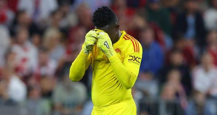 Andre Onana, Man Utd Goalkeeper takes full responsibility for their loss in the game.