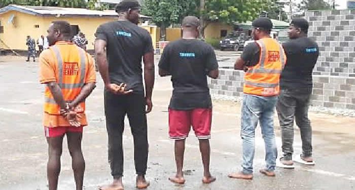 Oil burglary: Naval force gives up suspects, vessel in Lagos, Delta