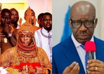 Gov Obaseki congratulates Oba of Benin on his birthday, 7th coronation anniversary