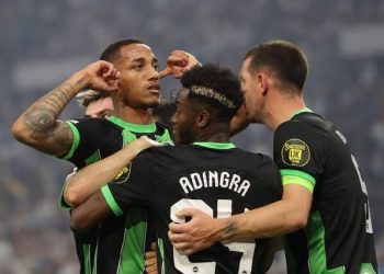 Brighton recovers from, an almost, two-goal loss to Marseille, thanks to Joao Pedro penalty