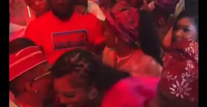 Video: Moment Tiwa Savage stole show at Wizkid’s mum’s funeral party