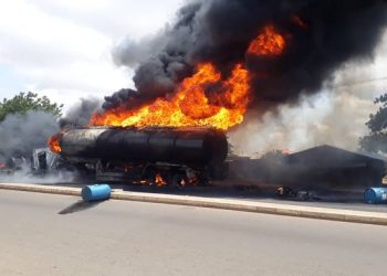 Two injured in tanker Ogun fire