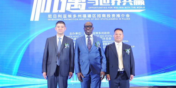 Governor Obaseki takes Edo Economic Summit to China