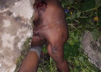 The man was found dead in an abandoned single-storey building in Rivers