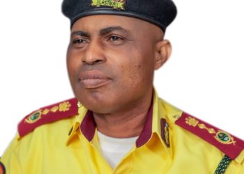 Passengers survive after commercial bus collides with trailer in Lagos