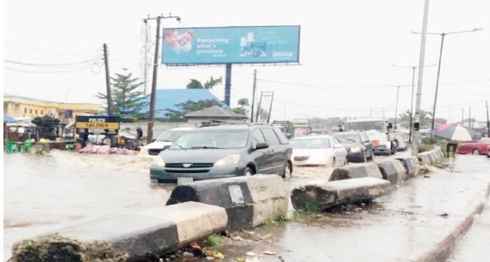 Heavy Rainfall Triggers Flooding and Gridlock in Lagos