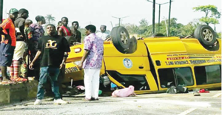 Near-Death Escape on Abeokuta-Sagamu Expressway: Nine Survive High-Speed Collision