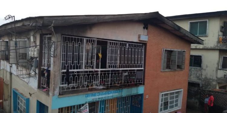 Tragedy Unfolds as One Person Feared Deceased in Lagos Residential Fire