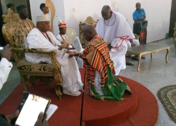 Community Service : Dr. Ebhohimhen honoured with a Chieftaincy title