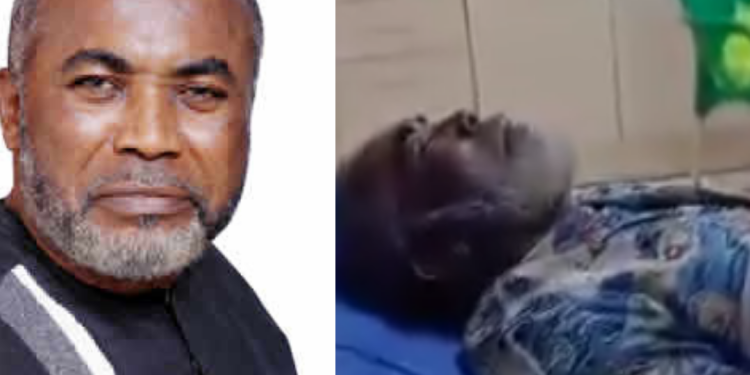 Celebrity prays as actor Zack orji reportdely slumps,lands in the hospital