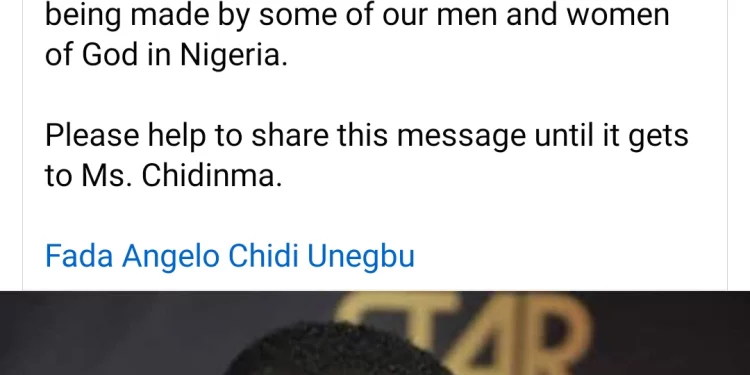 Catholic Priest calls out Ms Chidinma Ekile