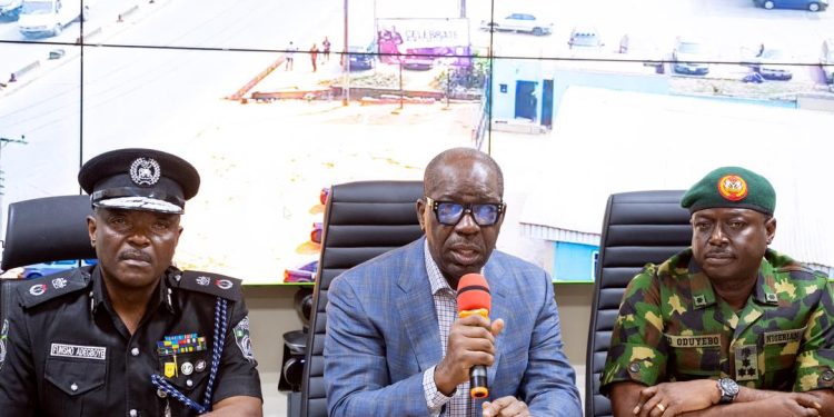 Obaseki orders reaccreditation of over 6,500 vigilante personnel, moves to boost security