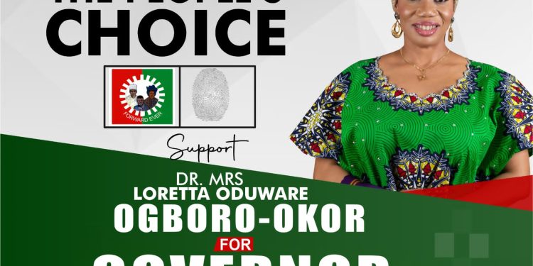 Title: EDO 2024 - The People's Choice for Governor: Dr. Mrs. Loretta Oduware