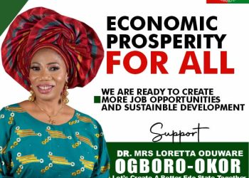 A Vision for Change: Dr. Mrs. Loretta Oduware's Commitment to a Better Edo State"